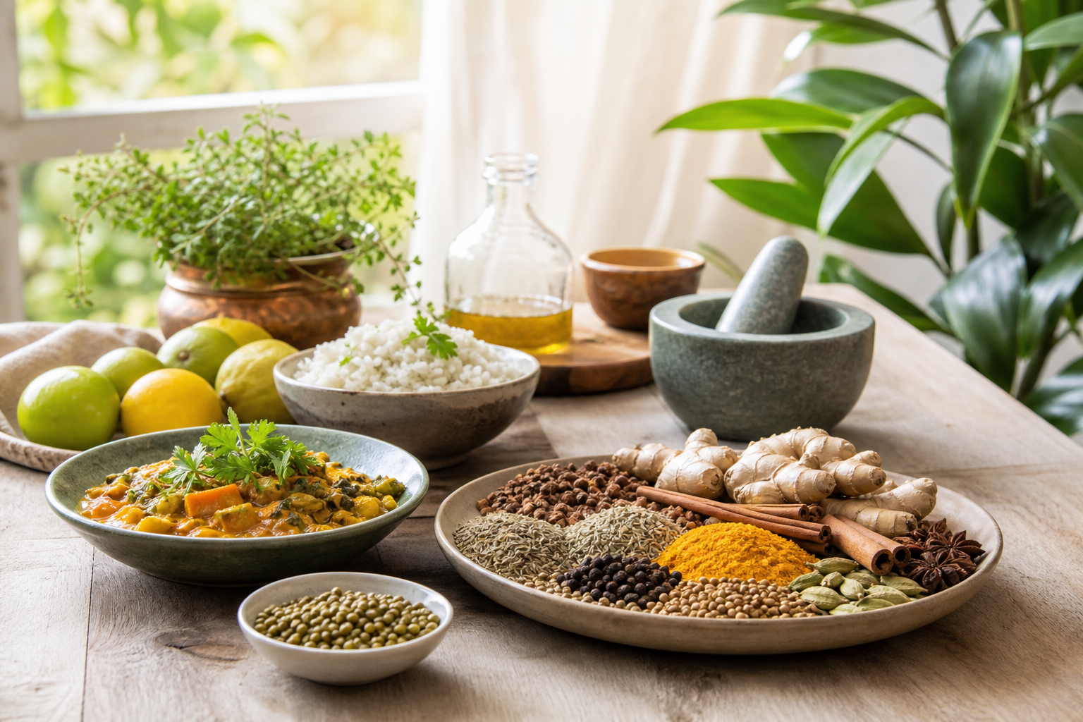 Ayurveda verstehen: Warum Eigenschaften wichtiger sind als einzelne Lebensmittel