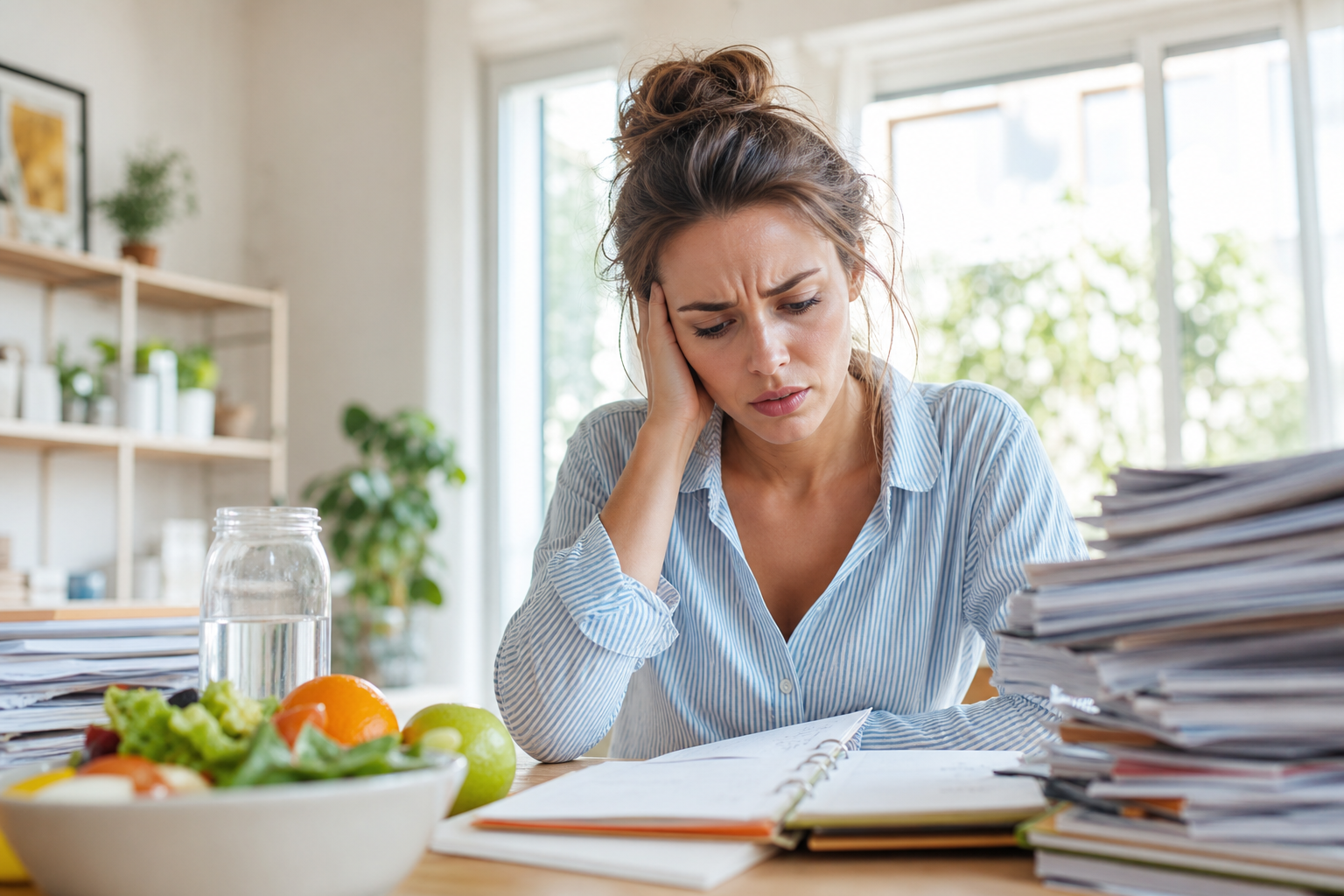 «Ich habe keine Zeit zum Essen» – Abnehmen beginnt im Alltag