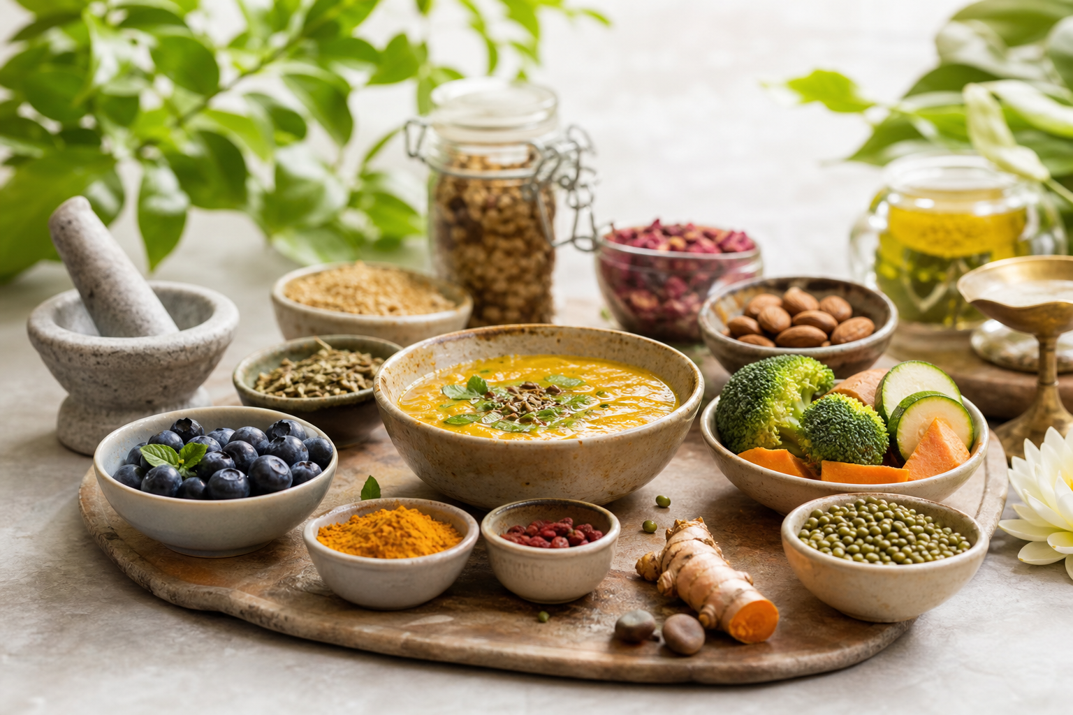 Wie Nahrung aus ayurvedischer Sicht unsere Körpergewebe nährt