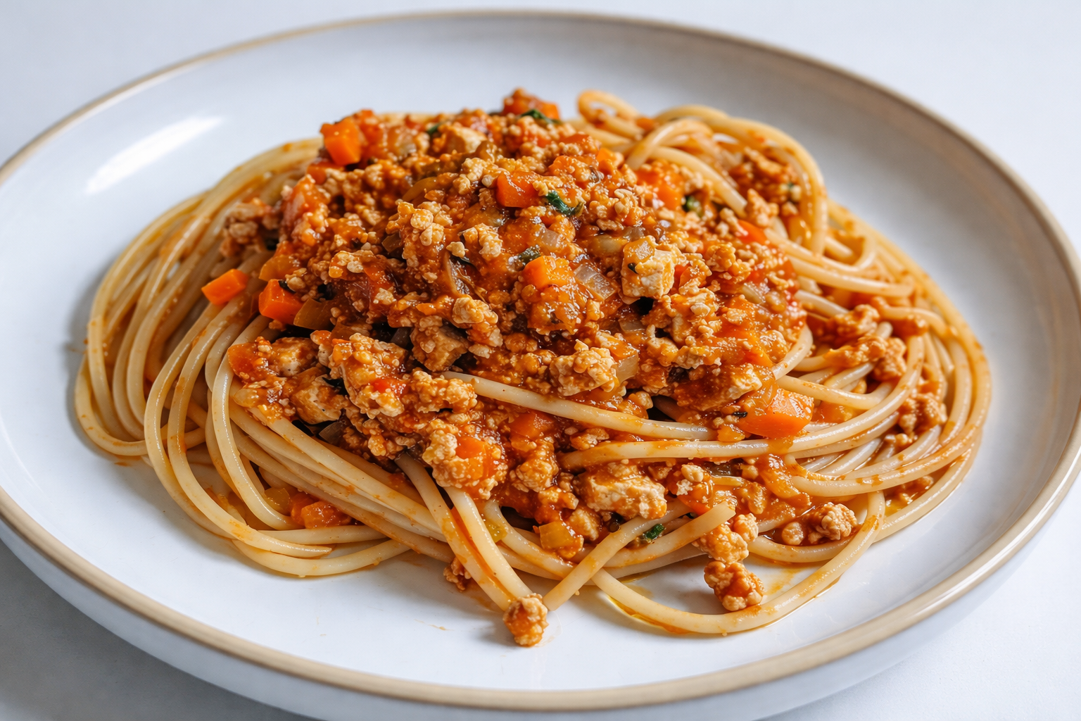 Vegane Tofu-Bolognese