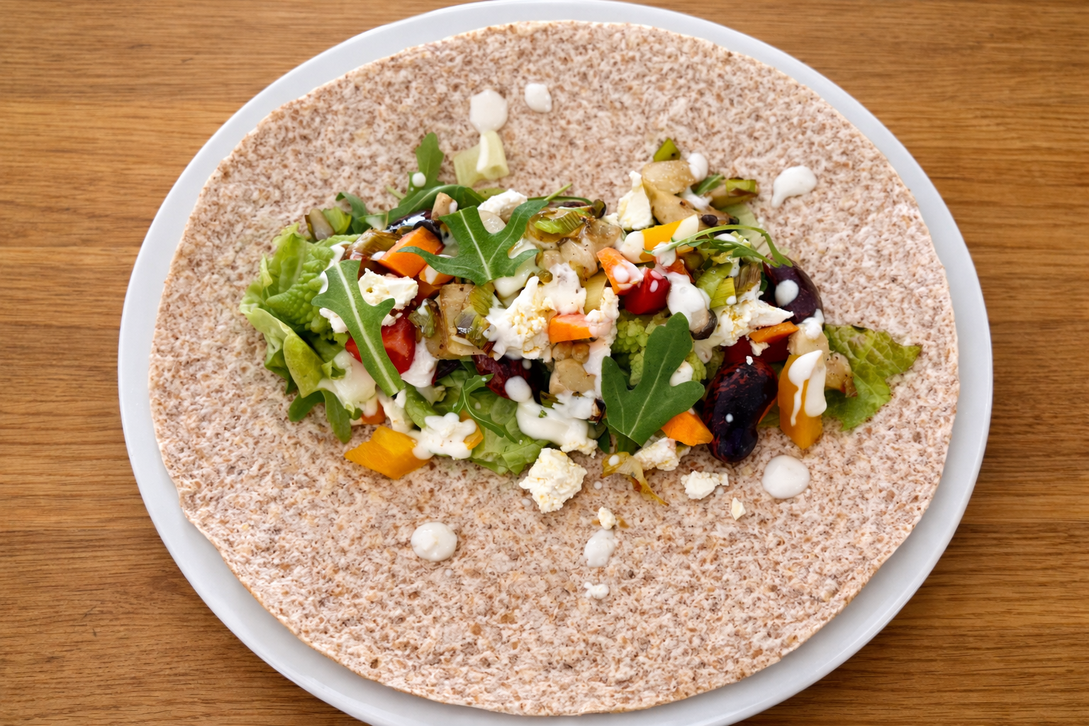 Bunter Wrap: Schnelles Fastfood mit Mehrwert