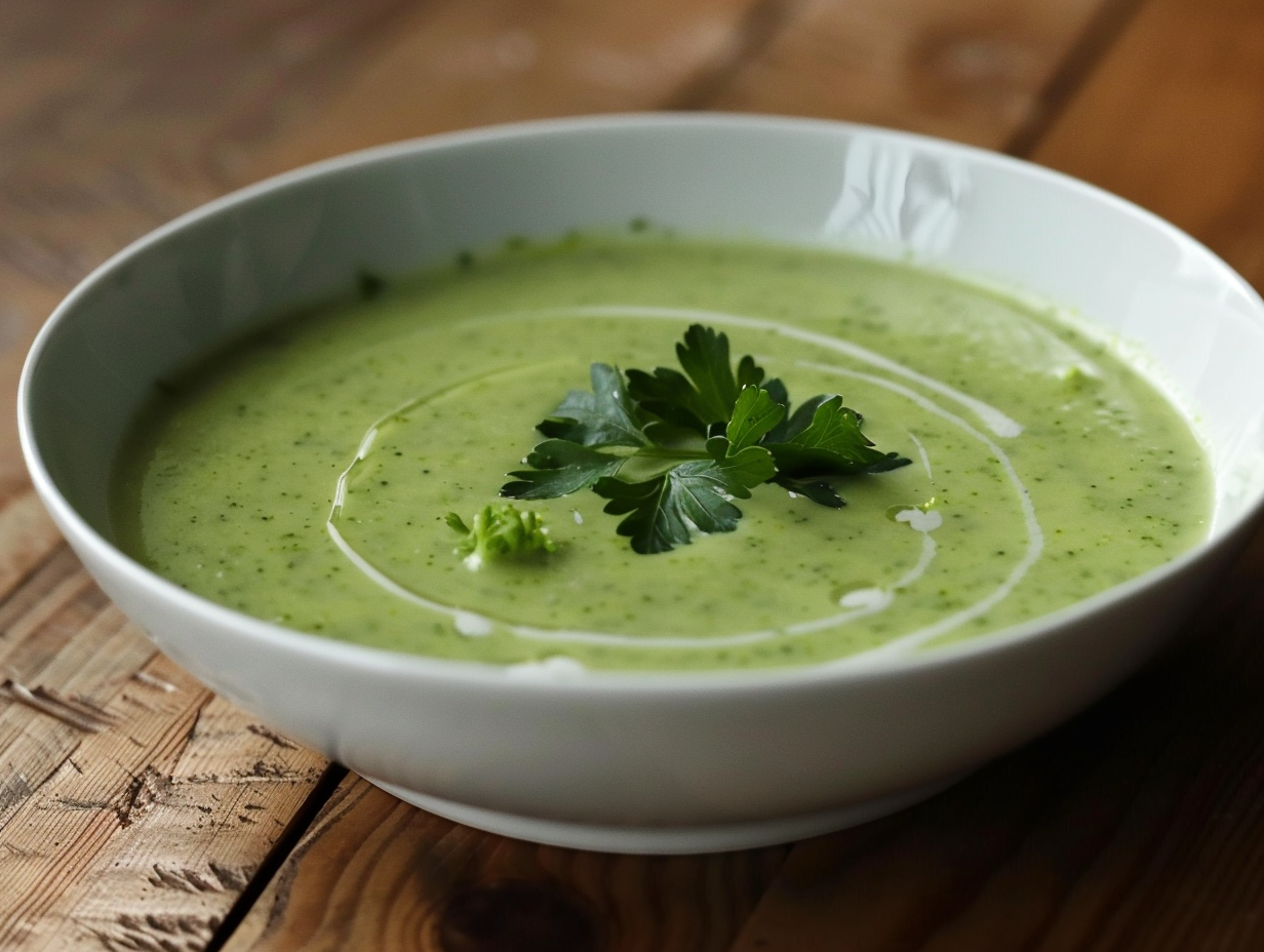 Bärlauch-Brokkoli-Suppe